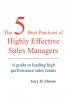 The 5 Best Practices of Highly Effective Sales Managers