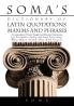 Soma's Dictionary of Latin Quotations Maxims and Phrases