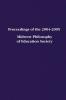 Proceedings of the 2004-2005 Midwest Philosophy of Education Society