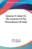 Qanoon-e-islam Or the Customs of the Moosulmans of India