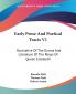 Early Prose and Poetical Tracts: Illustrative of the Drama and Literature of the Reign of Queen Elizabeth: 1