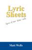Lyric Sheets