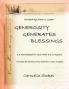 Generosity Generates Blessings: Principles For Becoming A Wise Steward in God's Kingdom