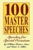 100 Master Speeches