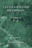 Latvian-English Dictionary