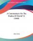 A Commentary On The Psalms Of David V2 (1840)