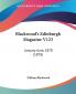 Blackwood's Edinburgh Magazine V123: January-June 1878 (1878)