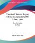 Twentieth Annual Report Of The Commissioner Of Labor 1905: Convict Labor (1906)