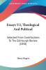 Essays V2 Theological And Political