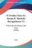 P. Ovidius Naso Ex Iterata R. Merkelii Recognitione: Tristia Ibis Ex Ponto Libri Fasti: Tristia Ibis Ex Ponto Libri Fasti (1884): 3