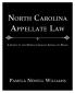 North Carolina Appellate Law