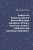 Essays on Postcolonial and Ethnic Minorities Literature