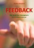 FEEDBACK the food for champions