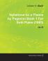 Variations on a Theme by Paganini Book 1 By Johannes Brahms For Solo Piano (1863) Op.35