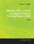Variations on a Theme by Paganini Book 2 By Johannes Brahms For Solo Piano (1863) Op.35