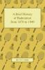 A Brief History of Badminton from 1870 to 1949
