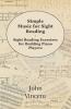 Simple Music for Sight Reading - Sight Reading Exercises for Budding Piano Players