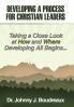 Developing a Process for Christian Leaders