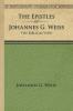 The Epistles of Johannes G. Weiss
