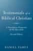 Testimonials of a Biblical Christian