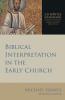 Biblical Interpretation in the Early Church