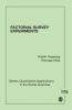Factorial Survey Experiments