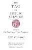 The Tao of Public Service