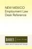 New Mexico Employment Law Desk Reference