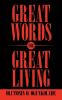 Great Words for Great Living
