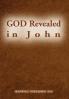 GOD Revealed in John