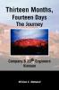 Thirteen Months Fourteen Days the Journey