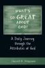 What's So Great About God?