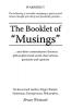 The Booklet of Musings