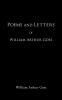 POEMS AND LETTERS OF WILLIAM ARTHUR GOSS
