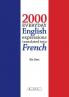 2000 Everyday English Expressions translated into French