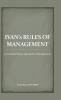 Ivan's Rules of Management