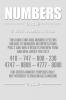NUMBERS