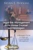 Legal Risk Management for In-House Counsel and Managers