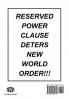 Past Future Power Belongs to the Reserved Power Clause