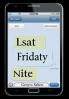 LSAT Fridaty Nite