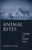 Animal Rites: Liturgies of Animal Care