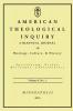 American Theological Inquiry Volume Eight Issue One