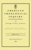 American Theological Inquiry Volume Two Issue One