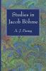 Studies in Jacob B��hme