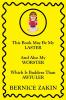 This Book May Be My Laster And Also My Worster Which Is Baddera Than Awfuler
