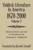 Yiddish Literature In America 1870-2000