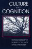 Culture and Cognition