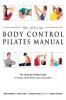 Official Body Control Pilates Manual