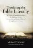 Translating the Bible Literally