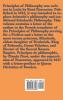 Principles of Philosophy